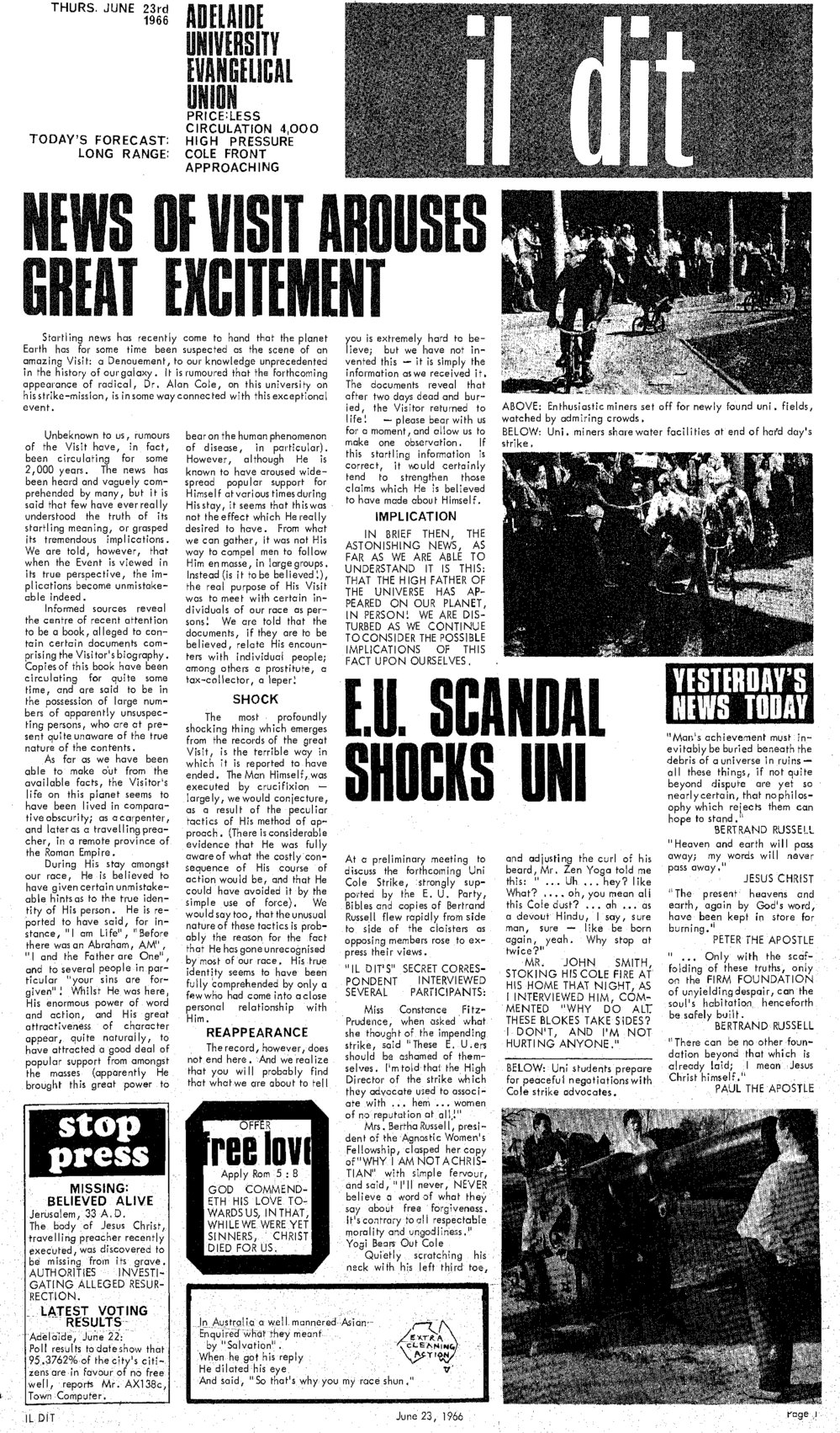 On Dit. Volume 34, il dit