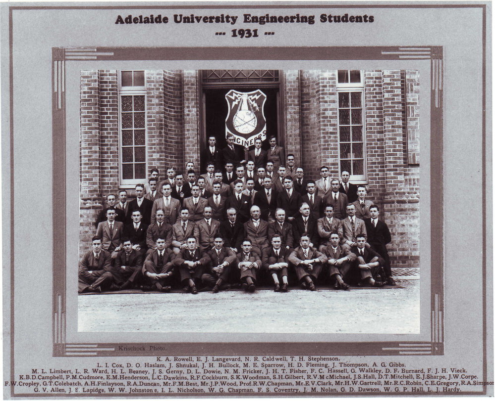 Engineering Students, 1931