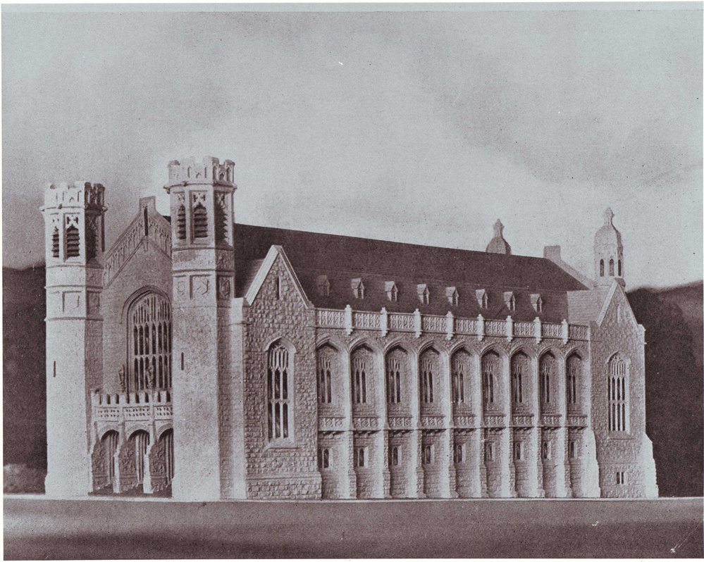 Bonython Hall Plaster Model, 1934