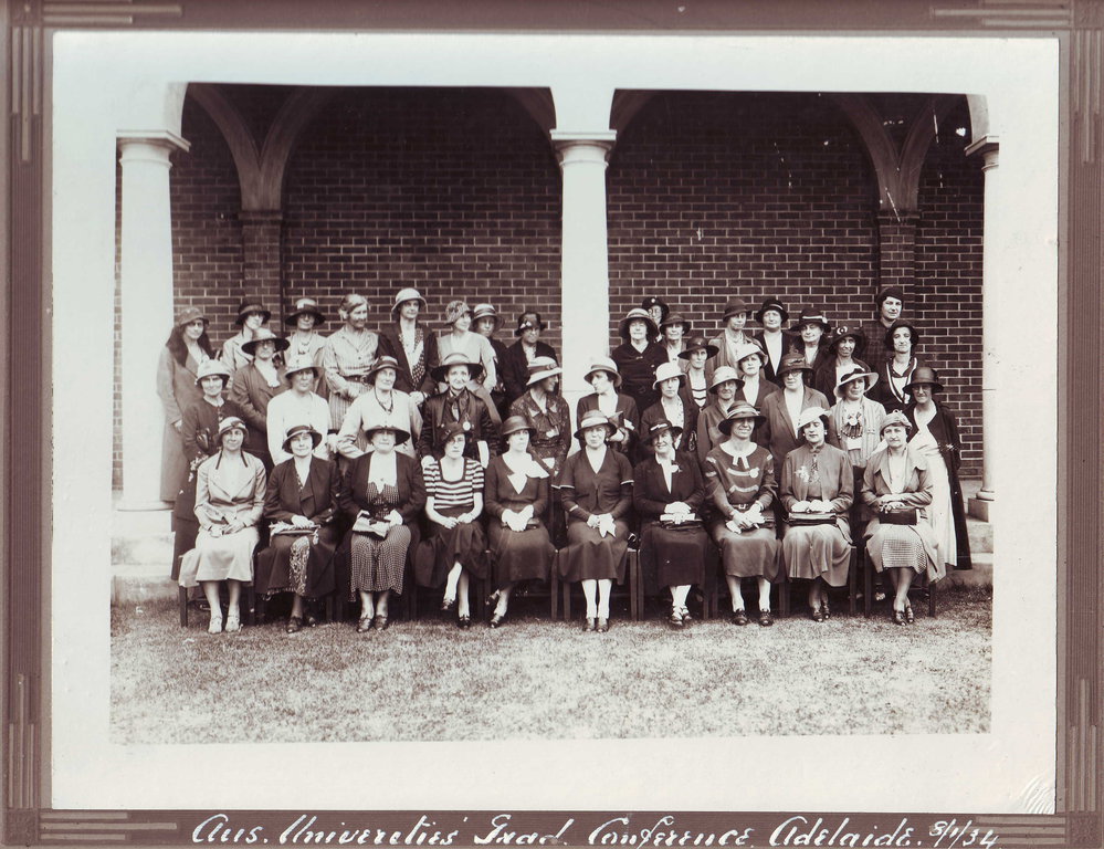 Australian Universities Graduates Conference, Adelaide, 1934