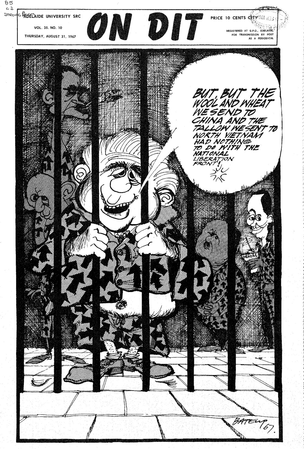 On Dit. Volume 35, Issue 10