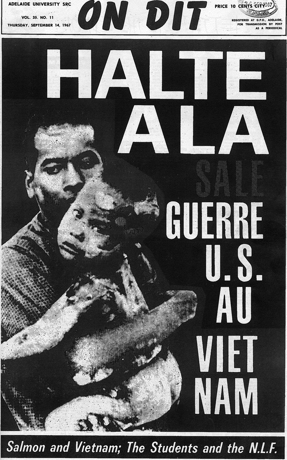 On Dit. Volume 35, Issue 11