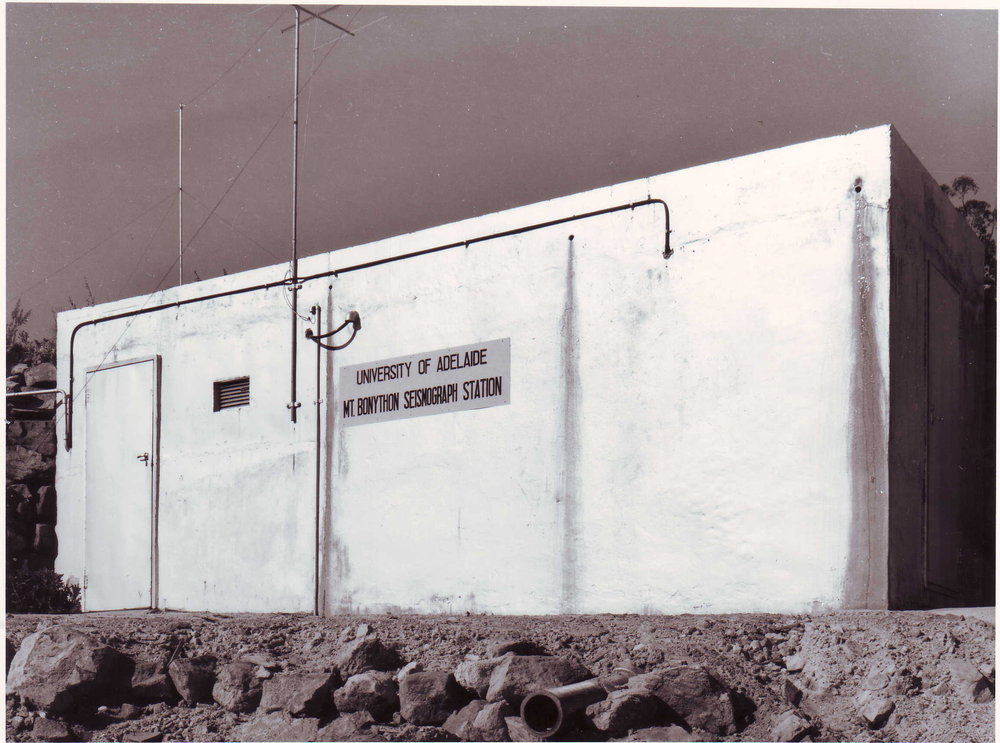 Mount Bonython Seismograph Station, 1962