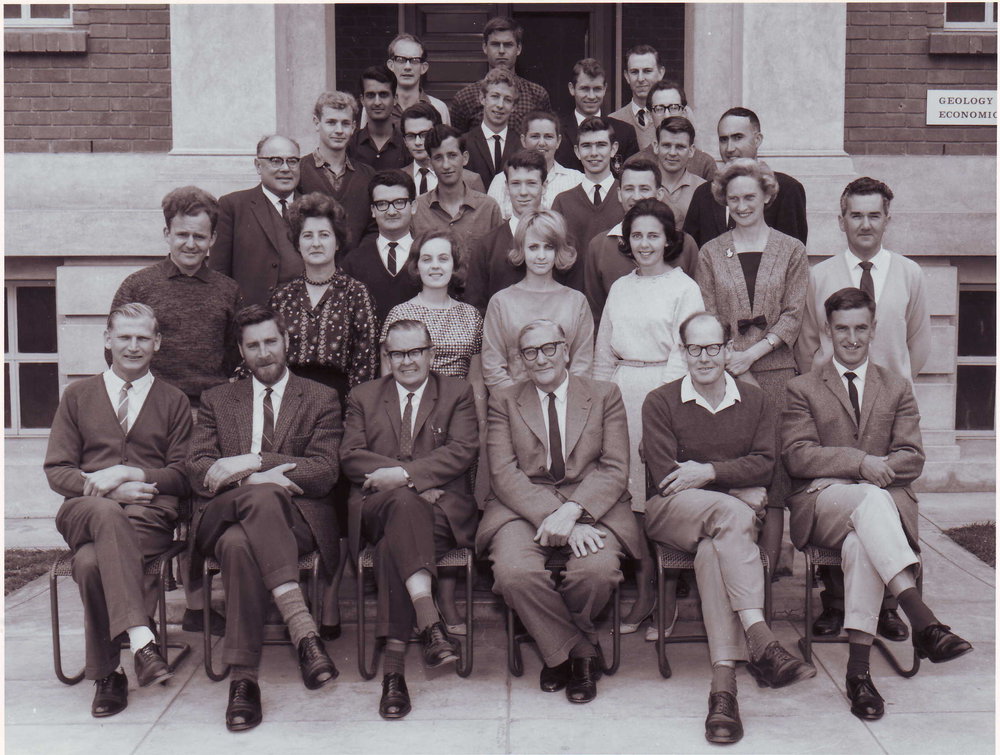 Department of Geology Staff, 1965
