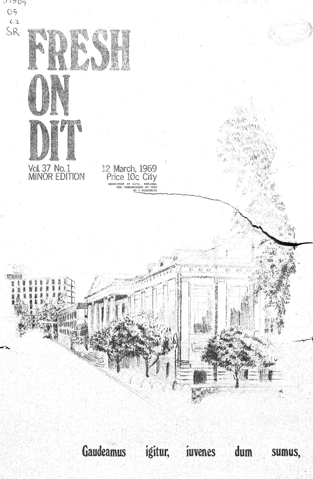 On Dit. Volume 37, Issue 1