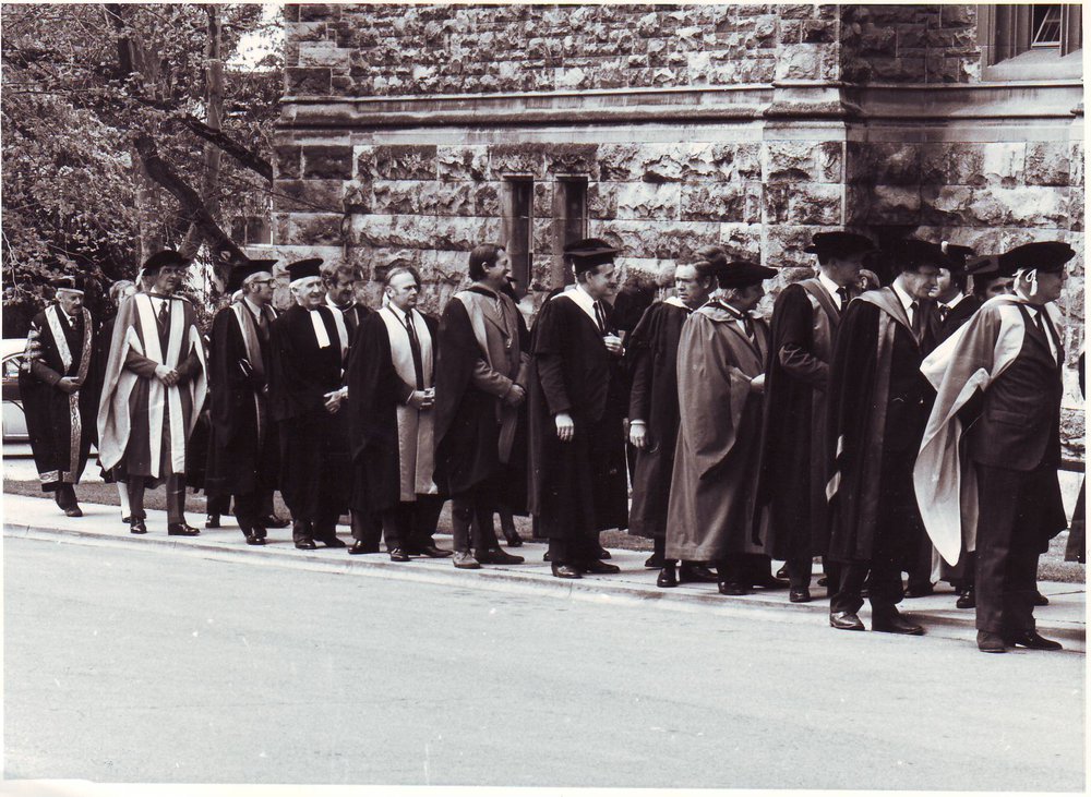 Commemoration Academic Procession, 1971