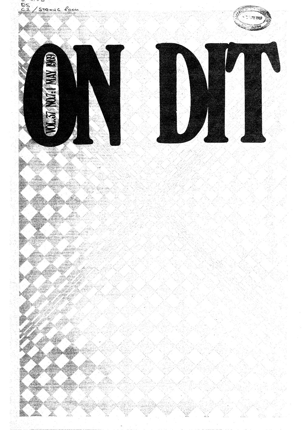 On Dit. Volume 37, Issue 7