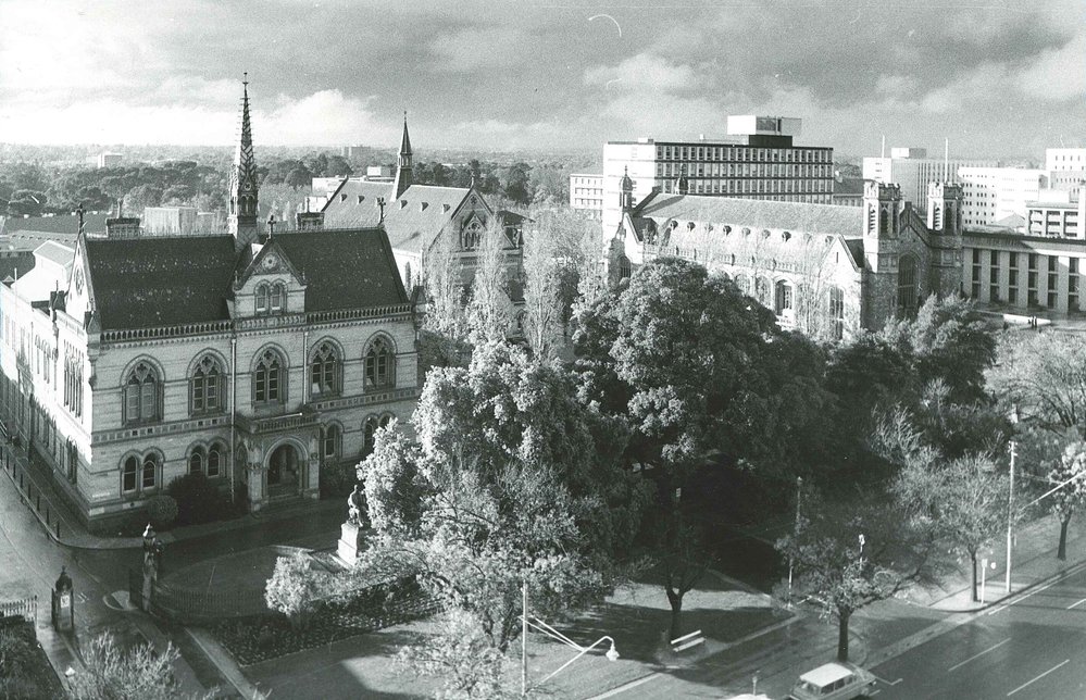 Mitchell Building, Elder Conservatorium, Bonython Hall, 1974