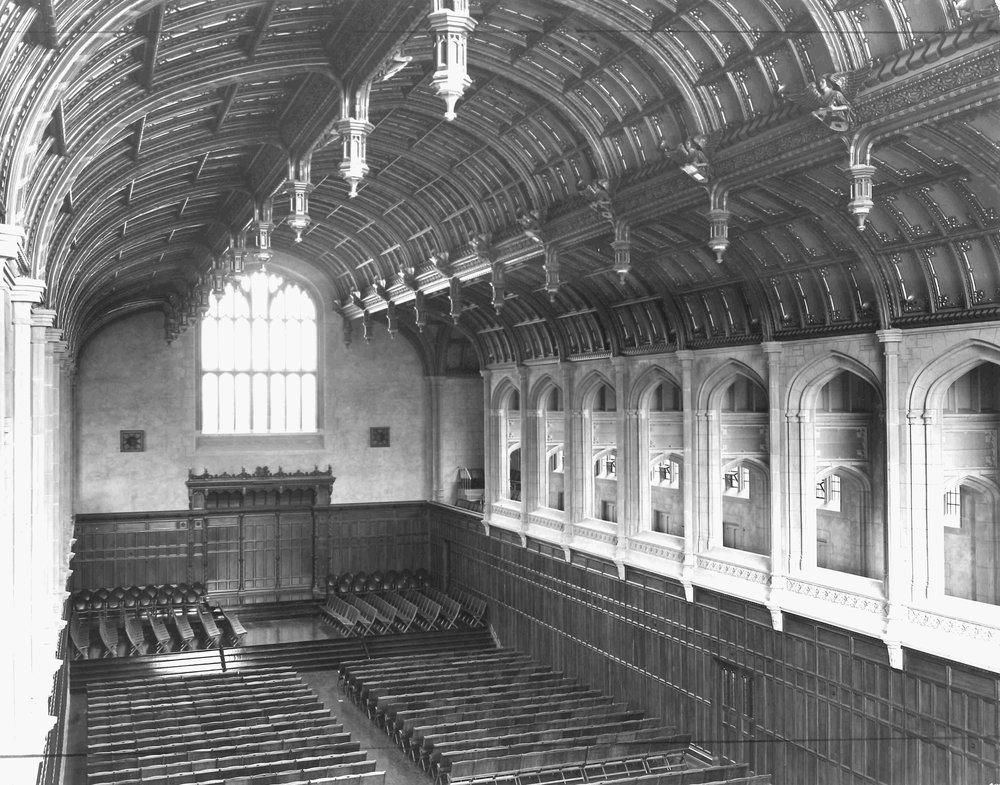 Bonython Hall Interior, 1974