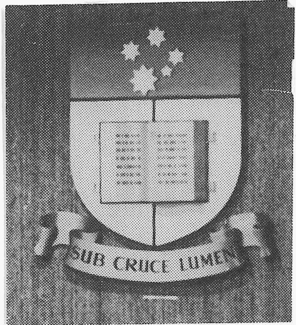 University of Adelaide Coat of Arms, 1974