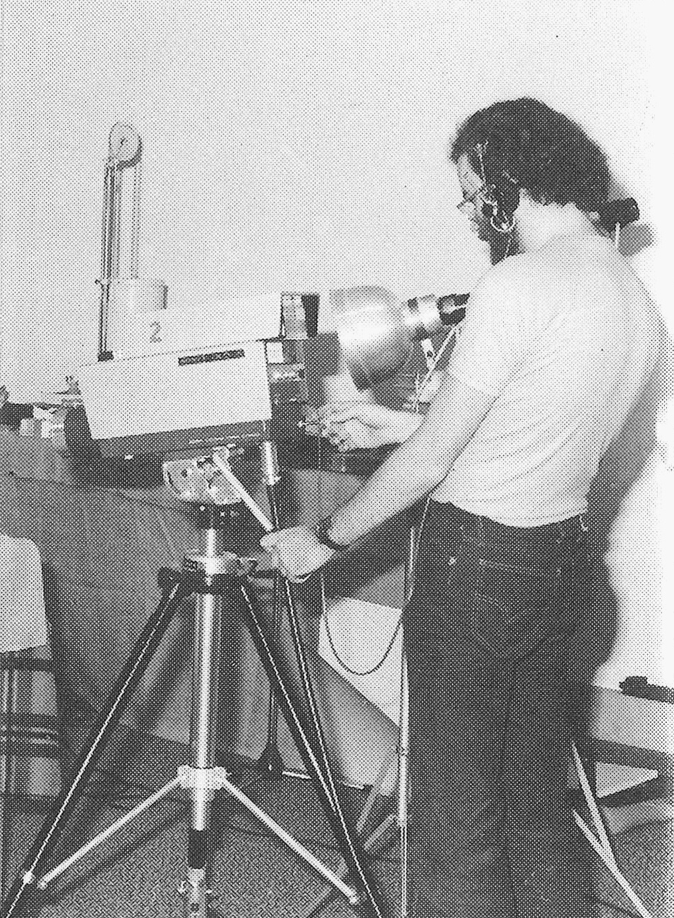 Advisory Centre for University Education [ACUE] Control Room, 1974