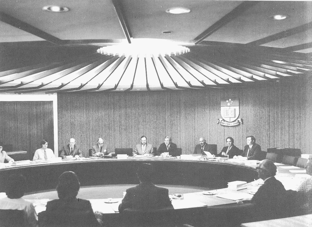 University Council Meeting, 1974