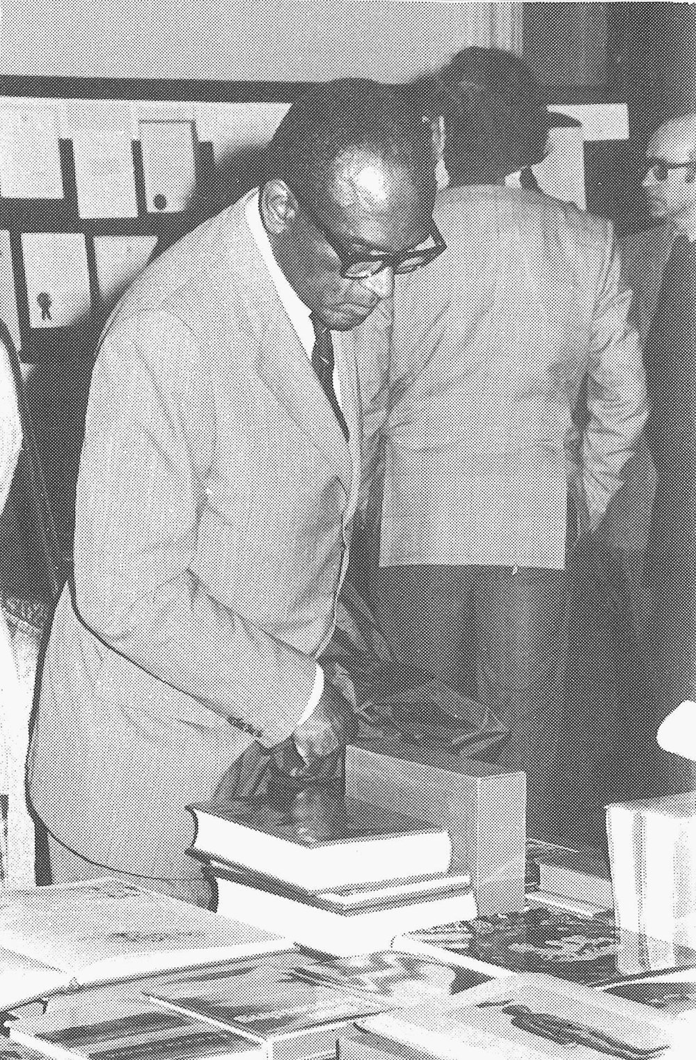 Sir Hugh Springer, 1974