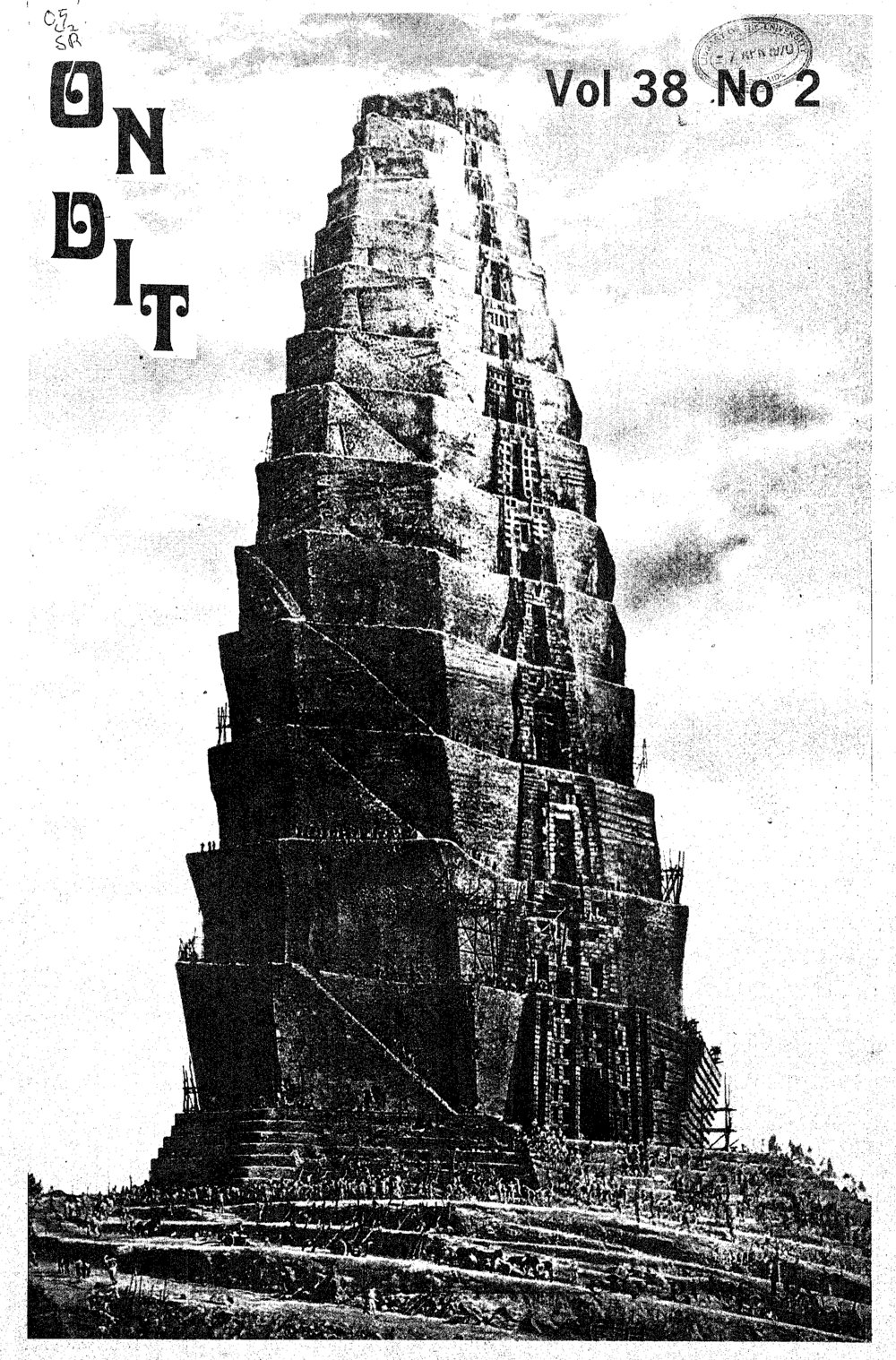 On Dit. Volume 37, Issue 2