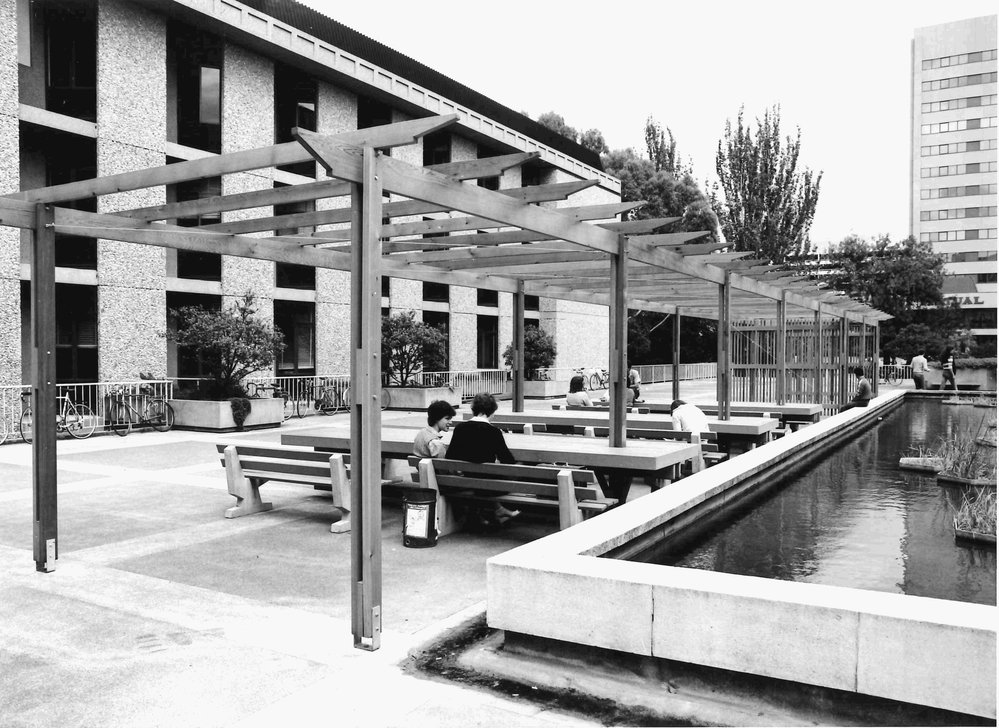 Ligertwood Building Plaza - Law Pergola, 1982