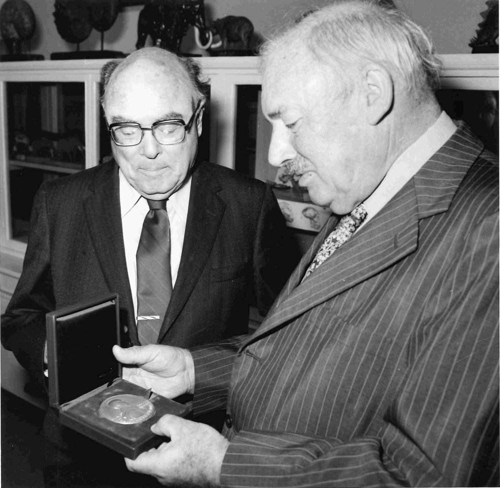 Charles Doolittle Walcott Medal - Professor Martin Glaessner, 1982
