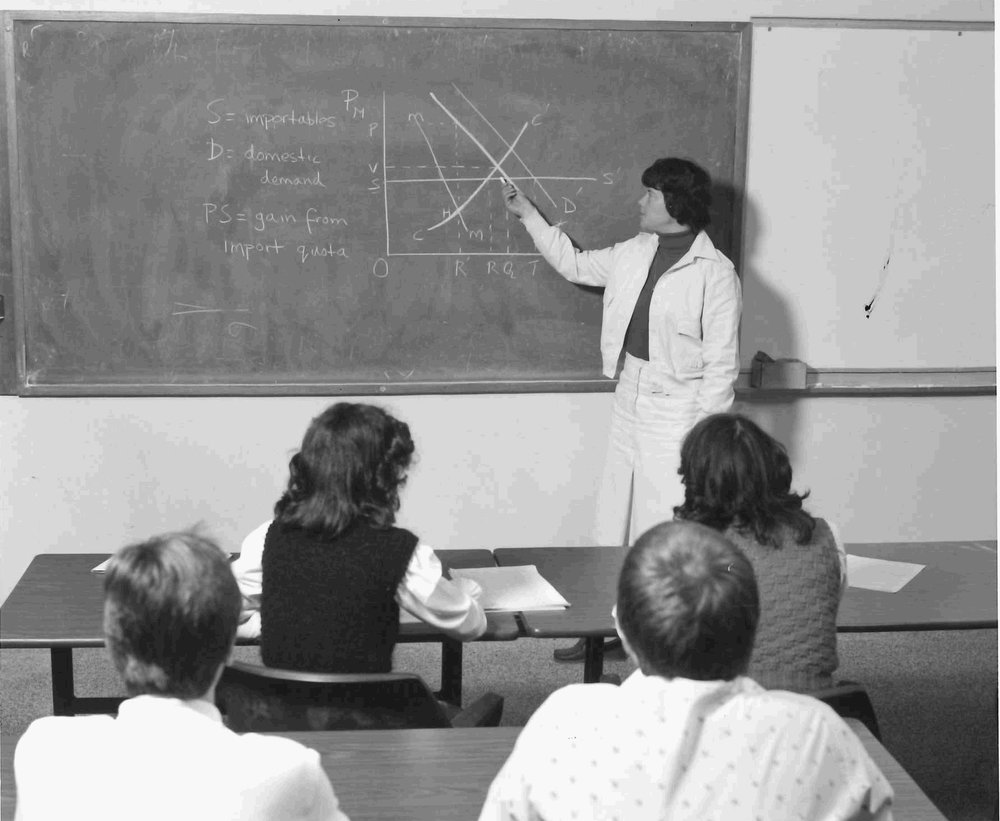 Department of Economics - Teaching, 1983