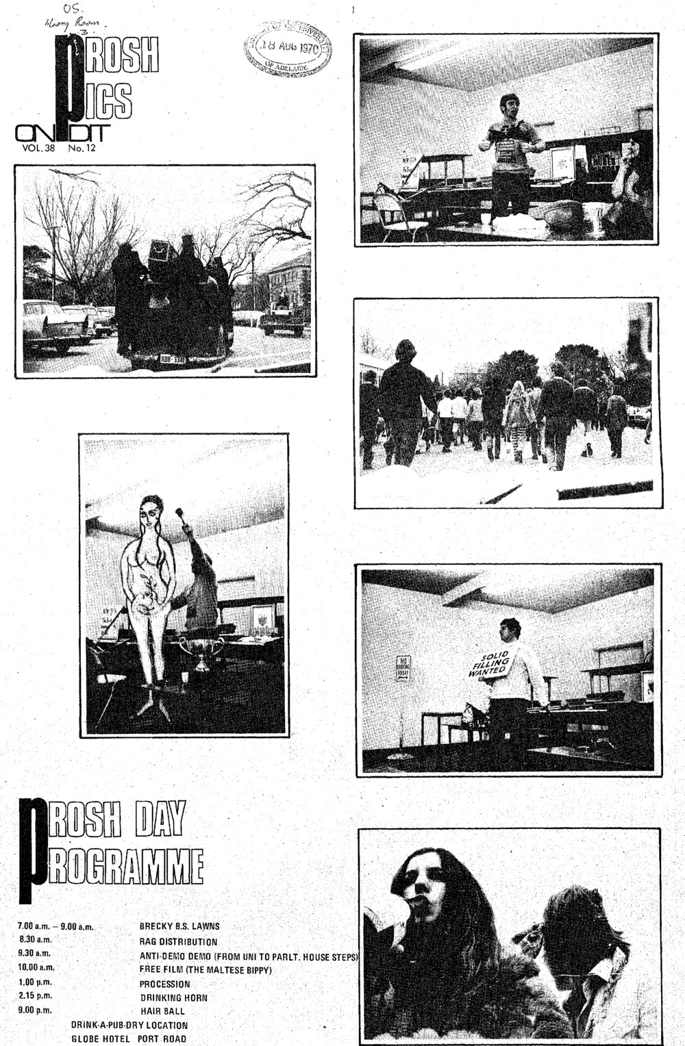 On Dit. Volume 37, Issue 12