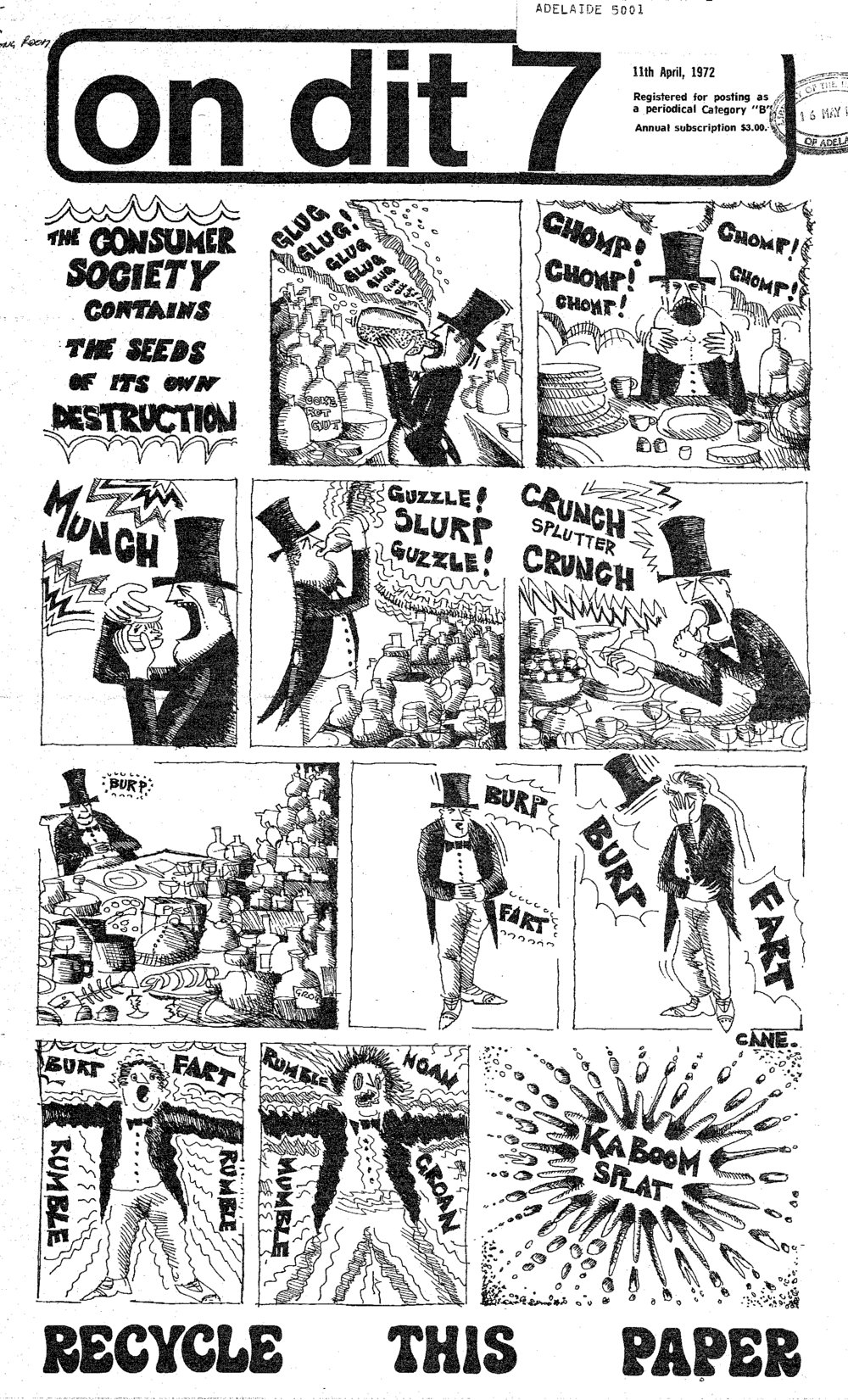 On Dit. Volume 40, Issue 7