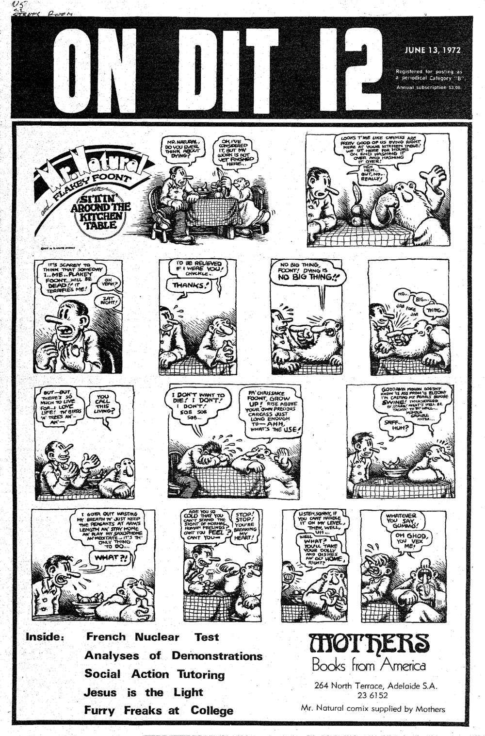 On Dit. Volume 40, Issue 12