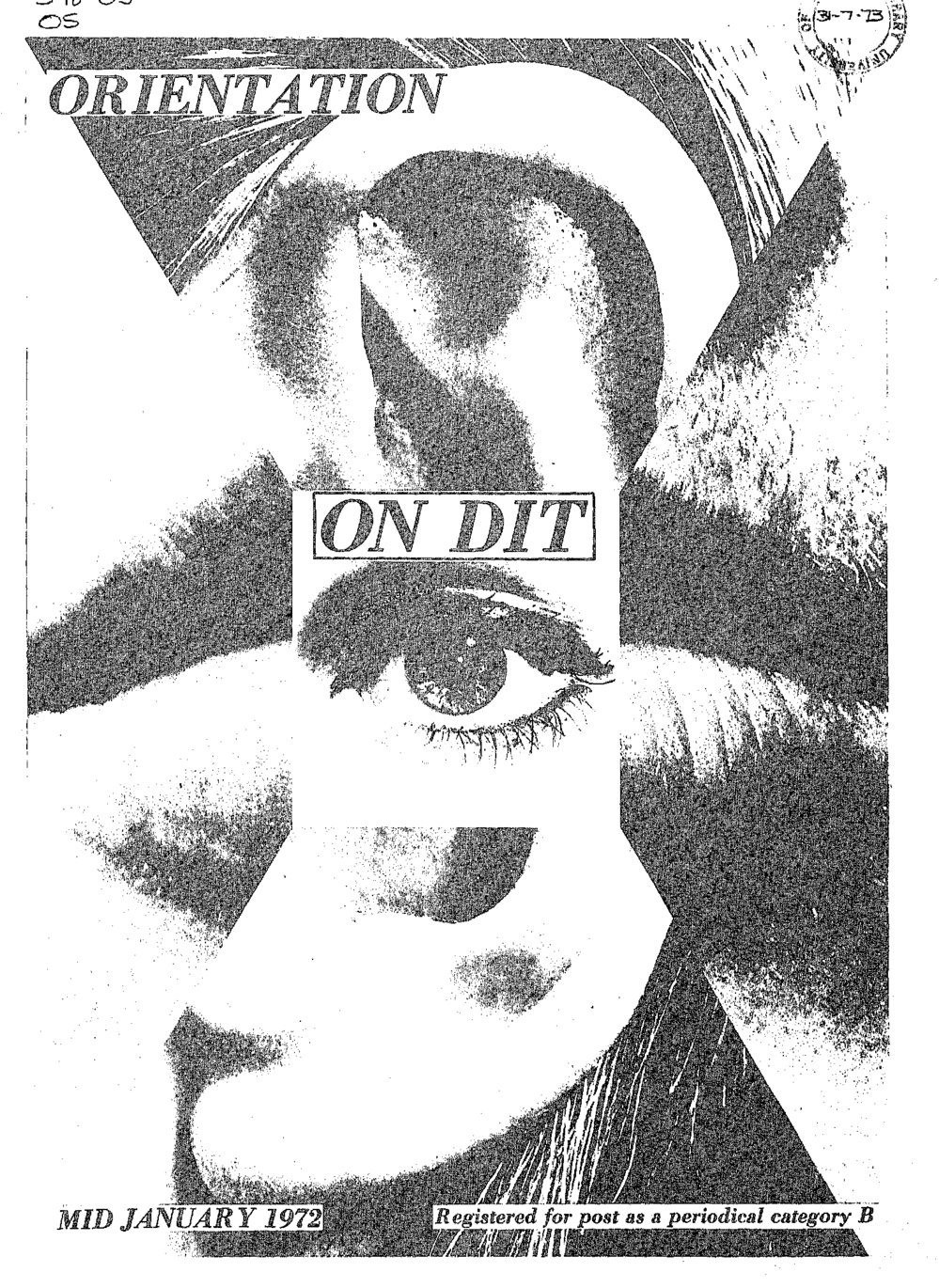 On Dit. Volume 40, Orientation