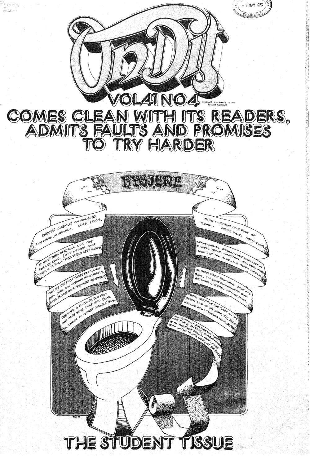 On Dit. Volume 41, Issue 4