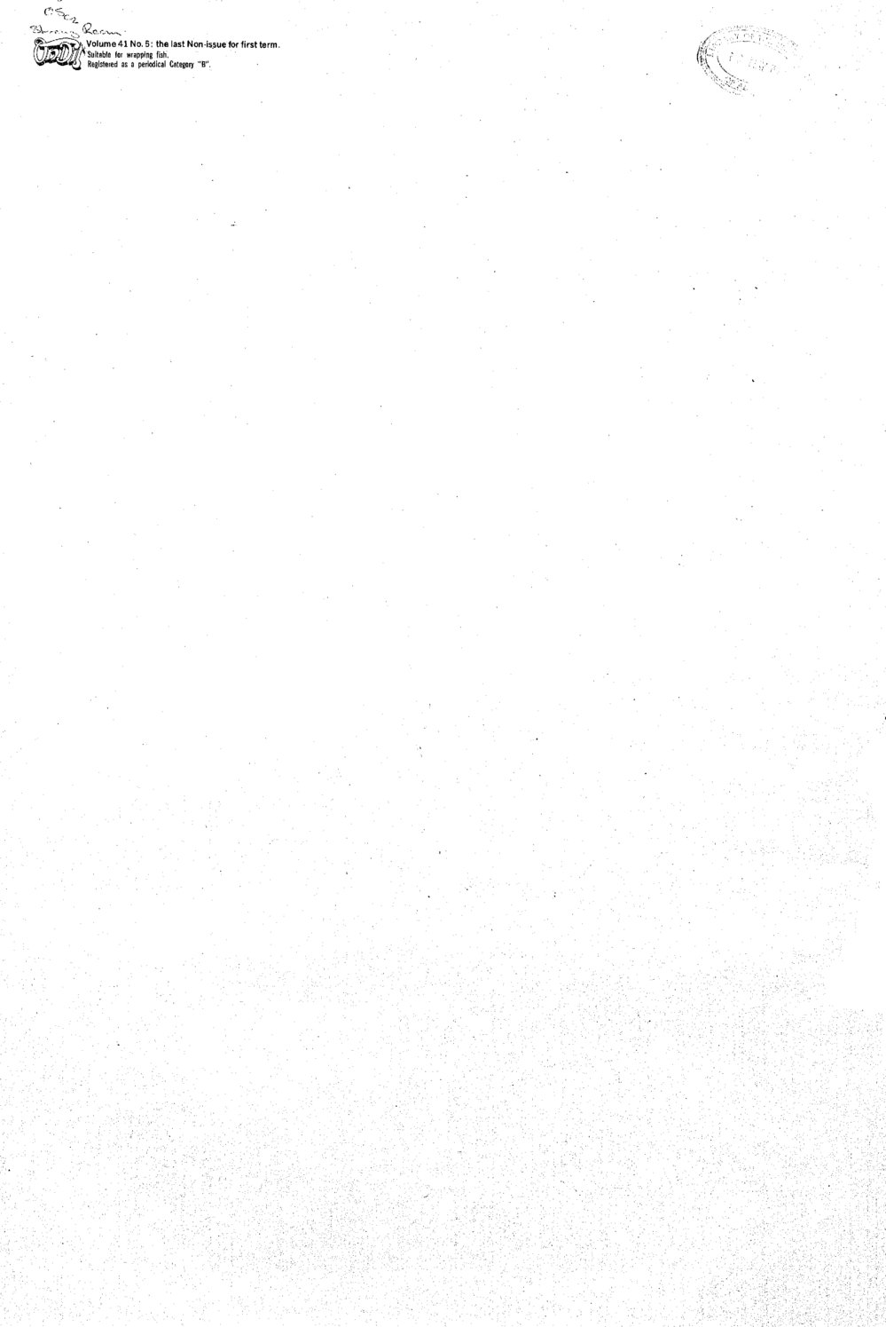 On Dit. Volume 41, Issue 5