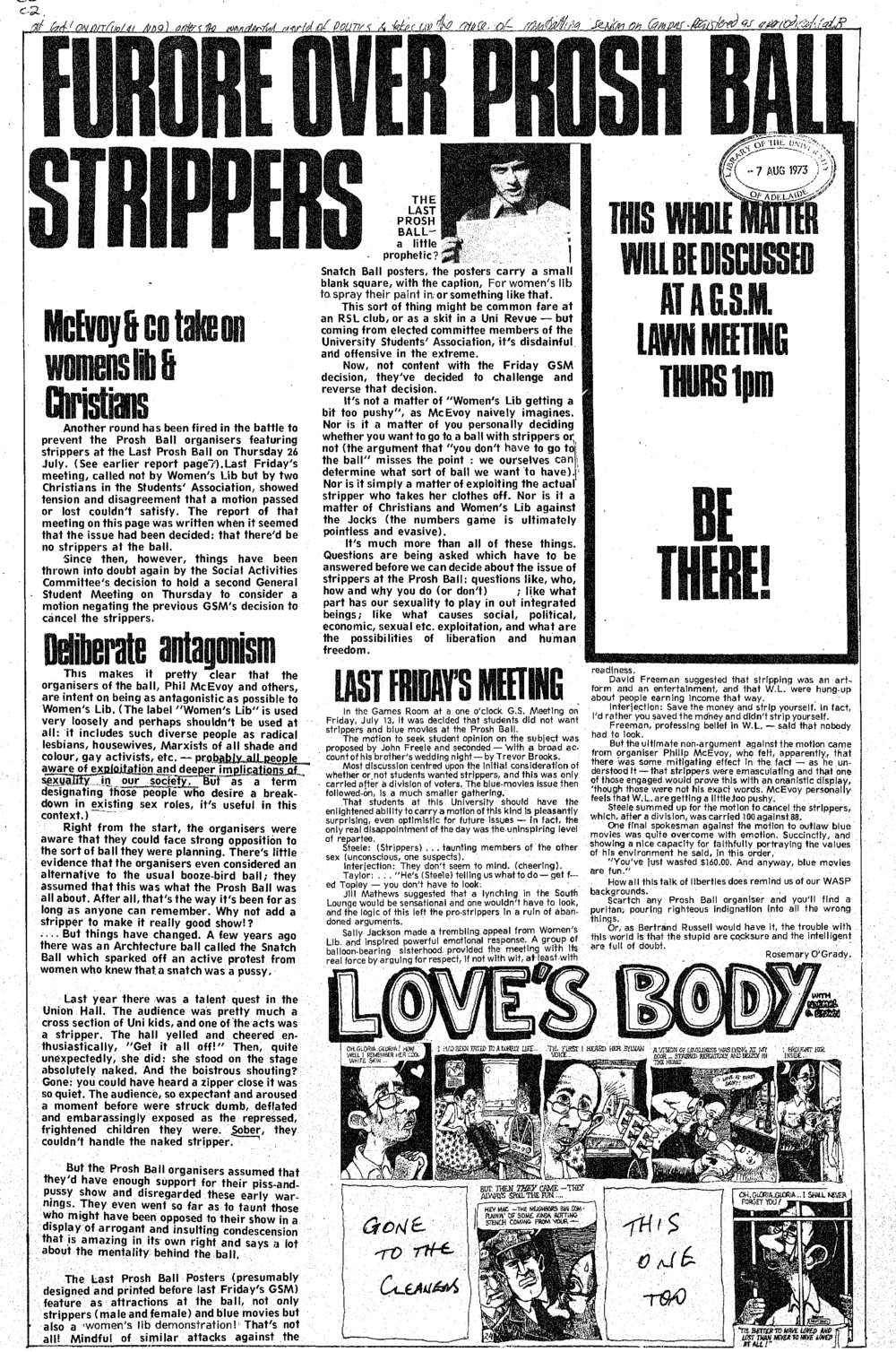 On Dit. Volume 41, Issue 9