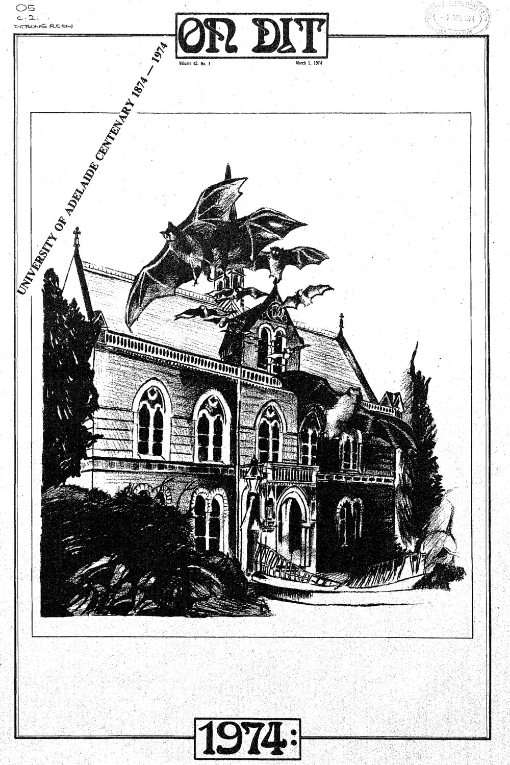 On Dit. Volume 42, Issue 1