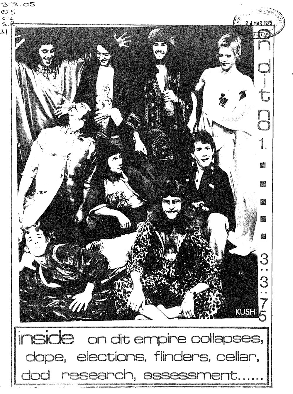 On Dit. Volume 43, Issue 1