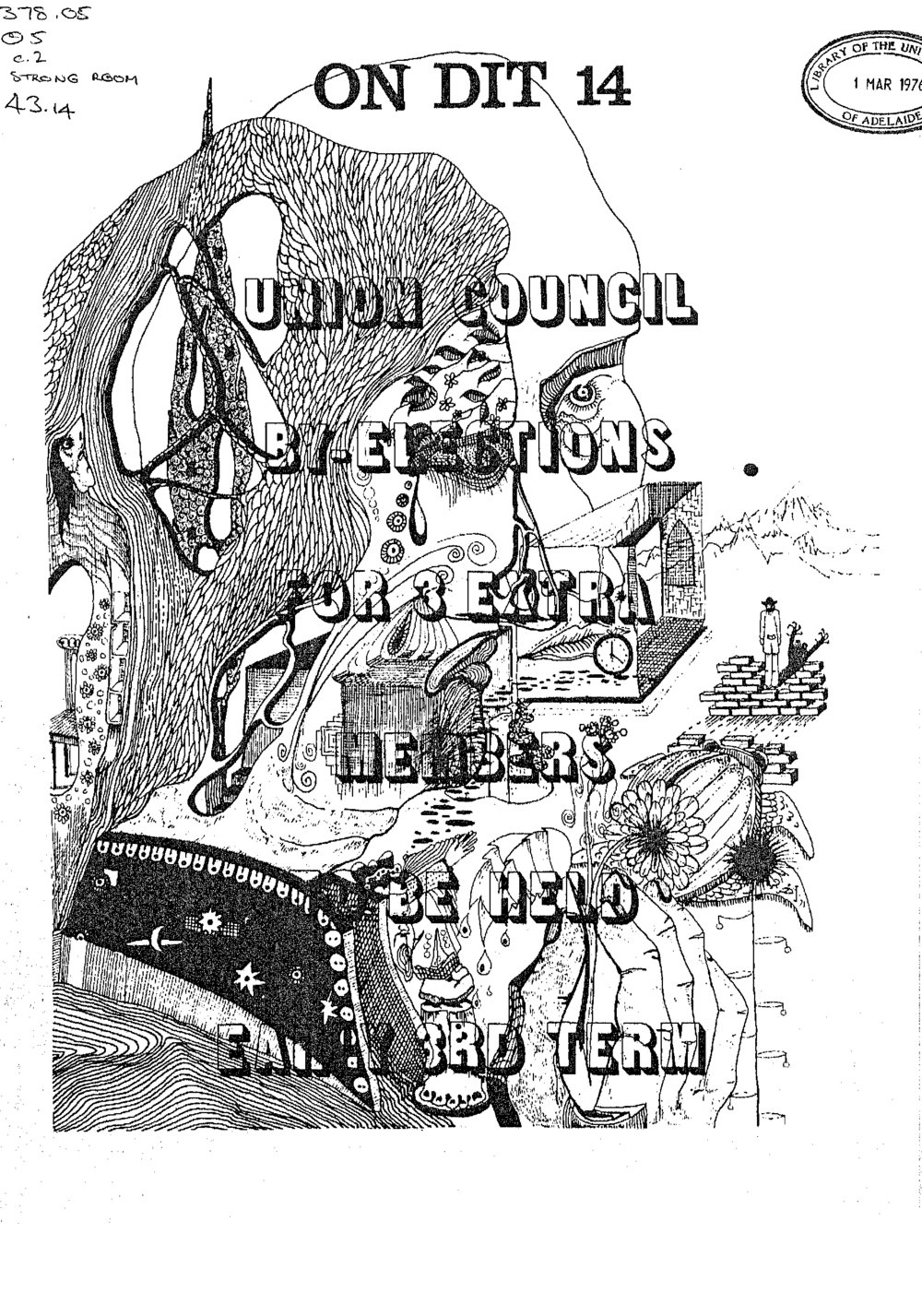 On Dit. Volume 43, Issue 14