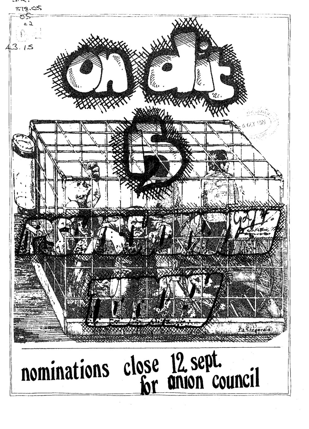 On Dit. Volume 43, Issue 15