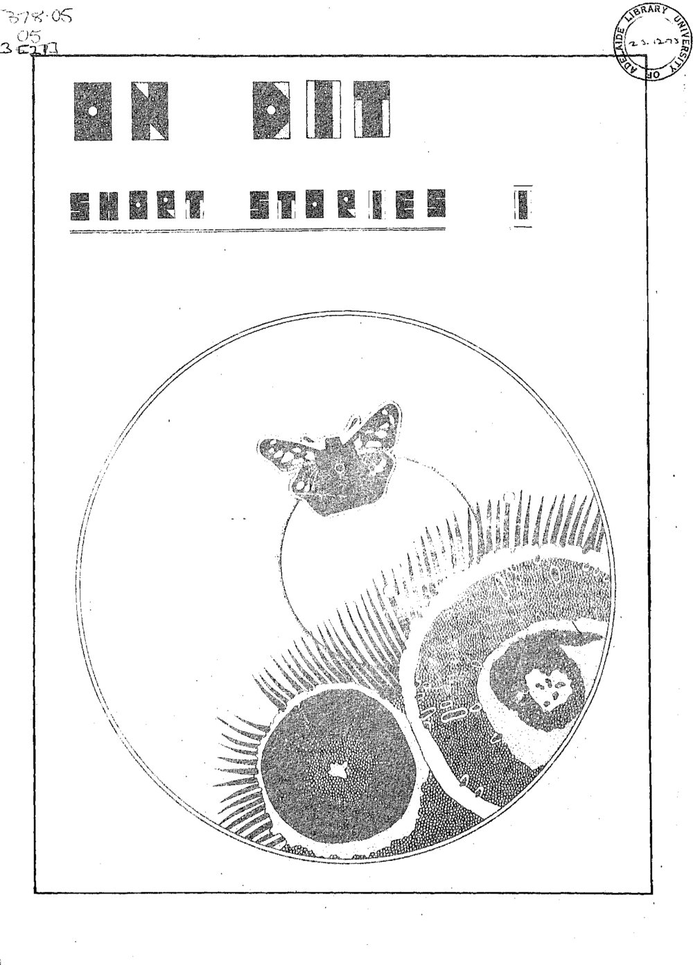 On Dit. Volume 43, Short Stories, Issue 1