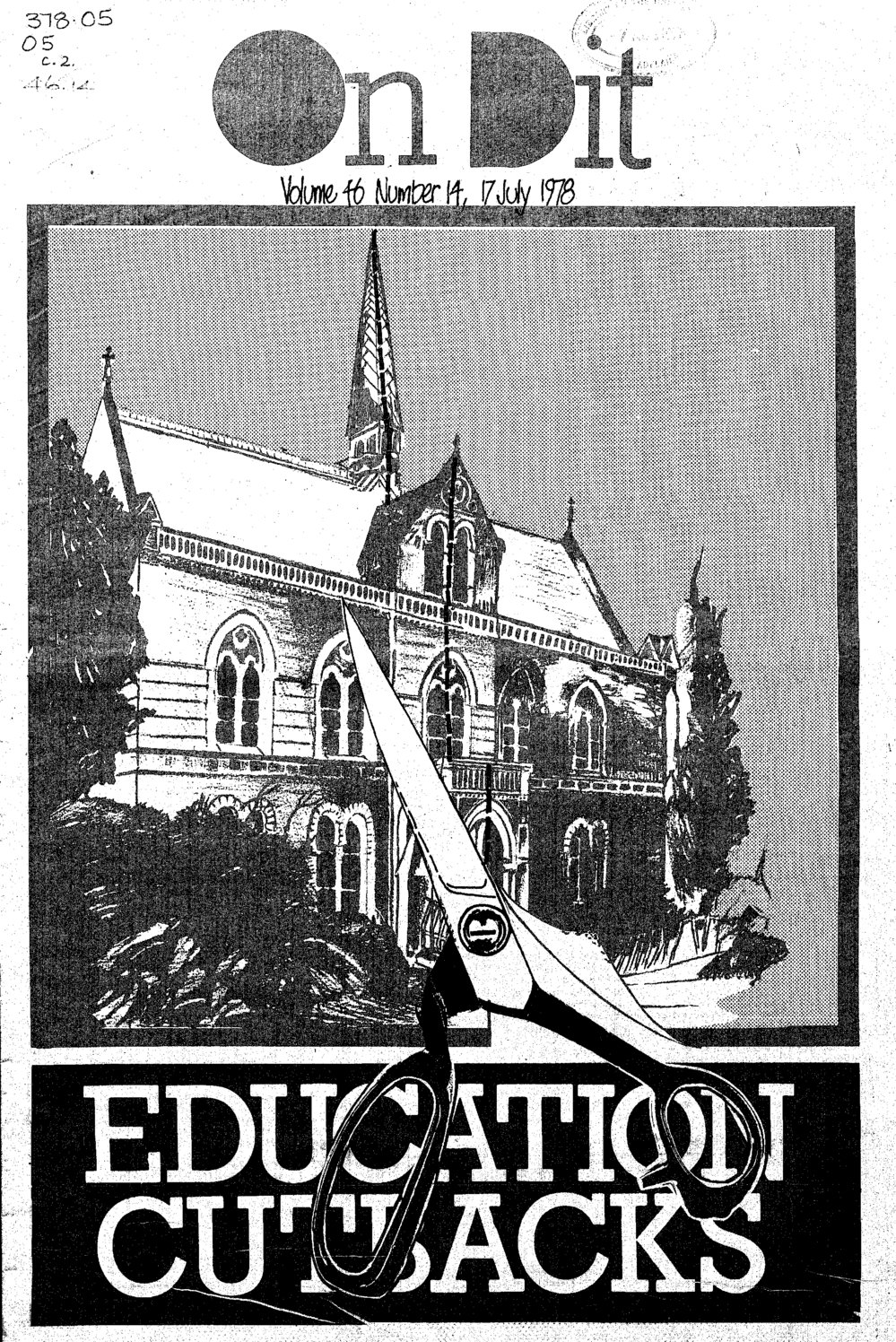 On Dit. Volume 46, Issue 14