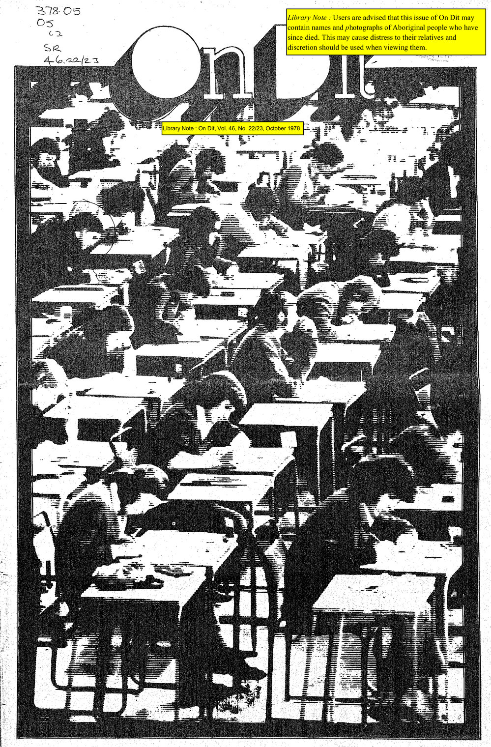 On Dit. Volume 46, Issue 22-23