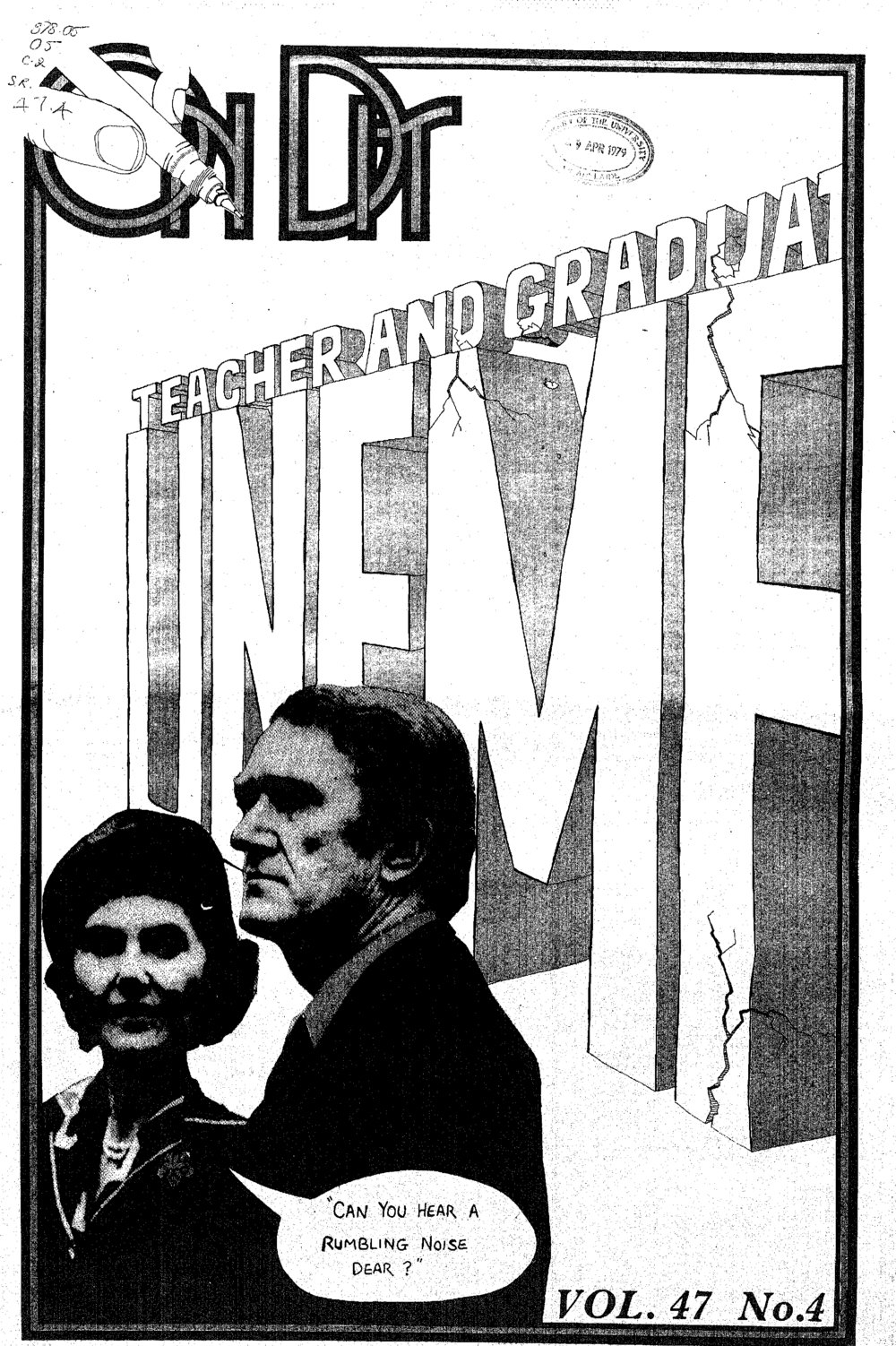 On Dit. Volume 47, Issue 4