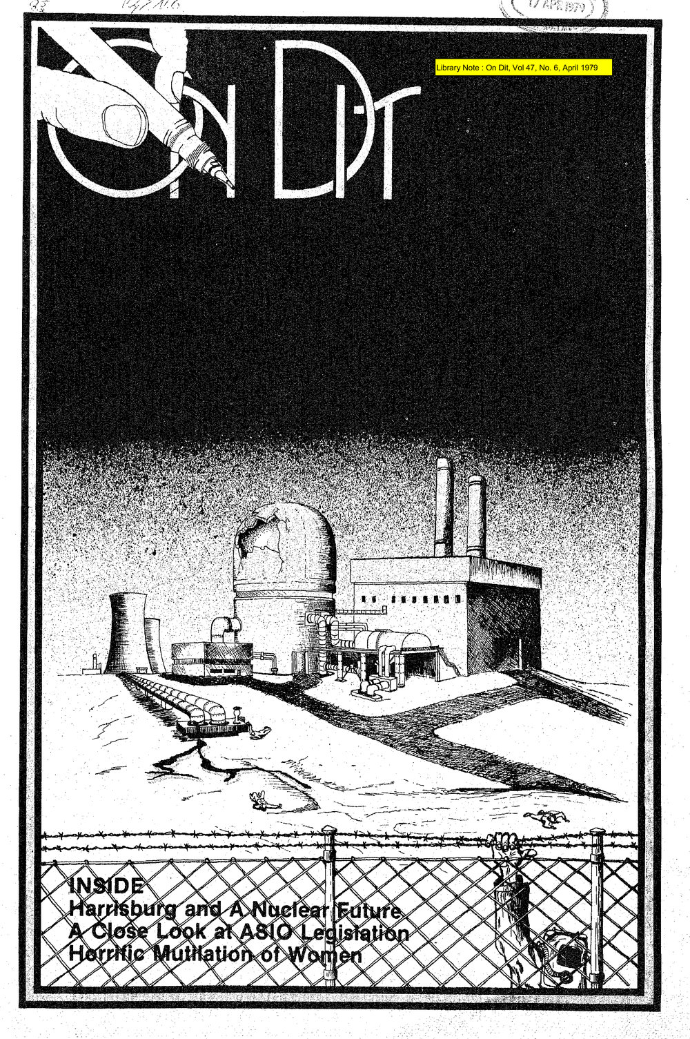 On Dit. Volume 47, Issue 6