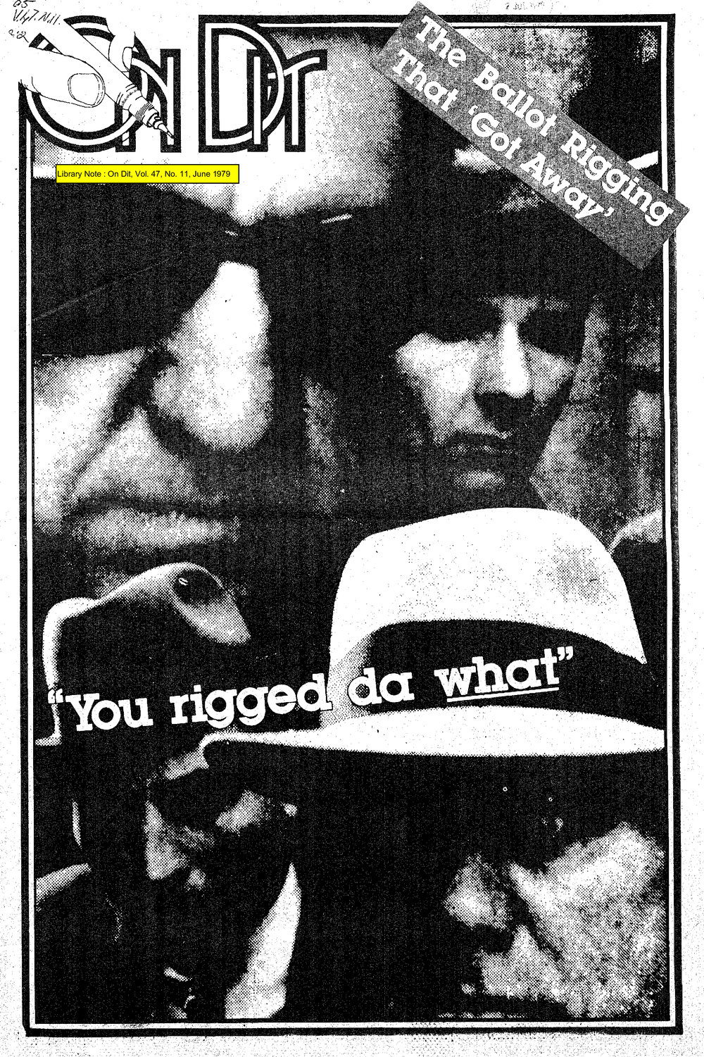 On Dit. Volume 47, Issue 11