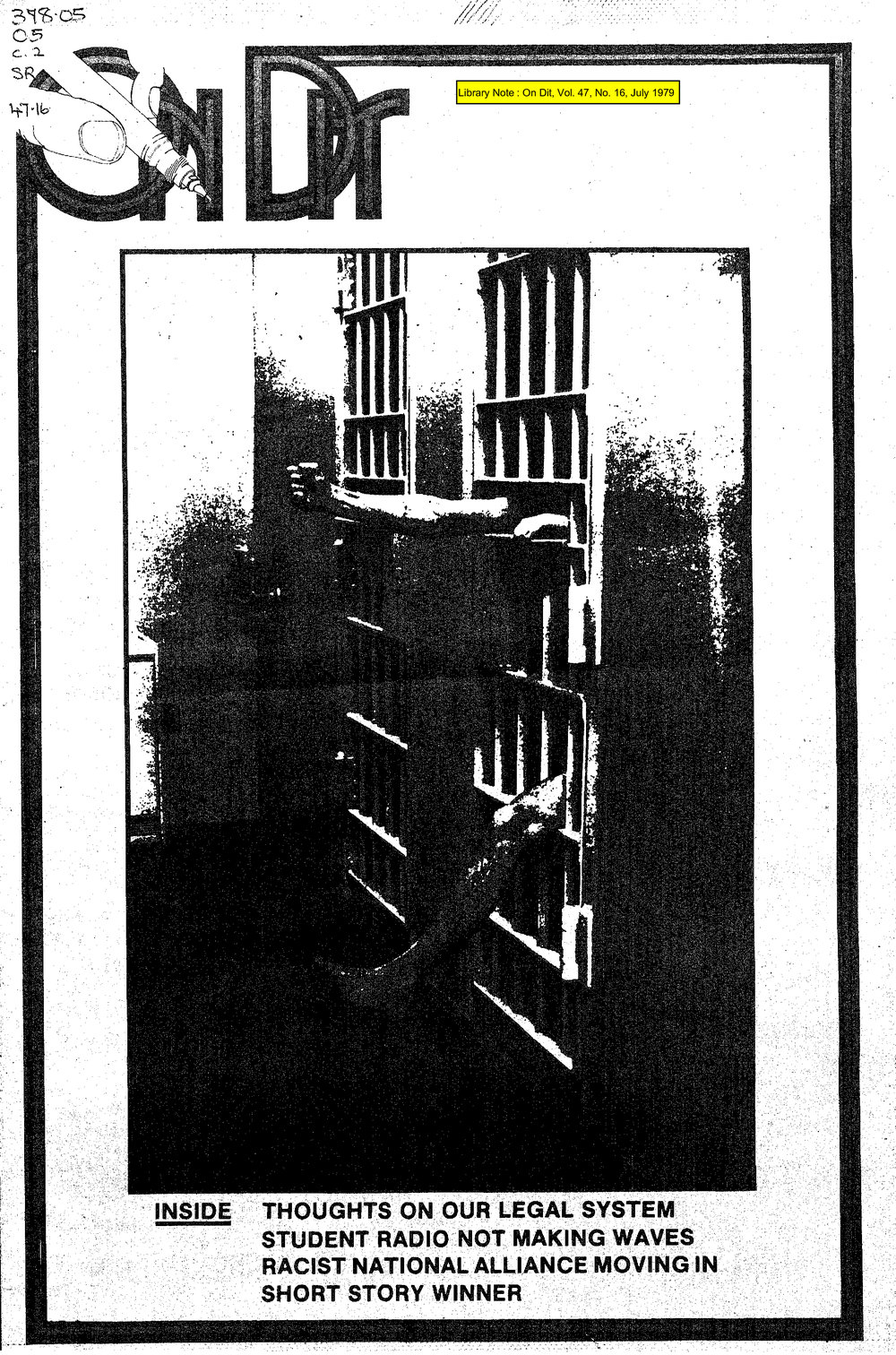On Dit. Volume 47, Issue 16