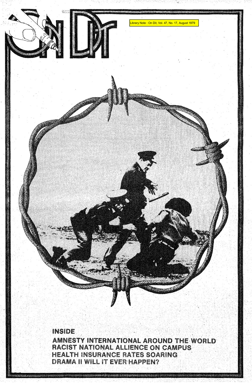 On Dit. Volume 47, Issue 17