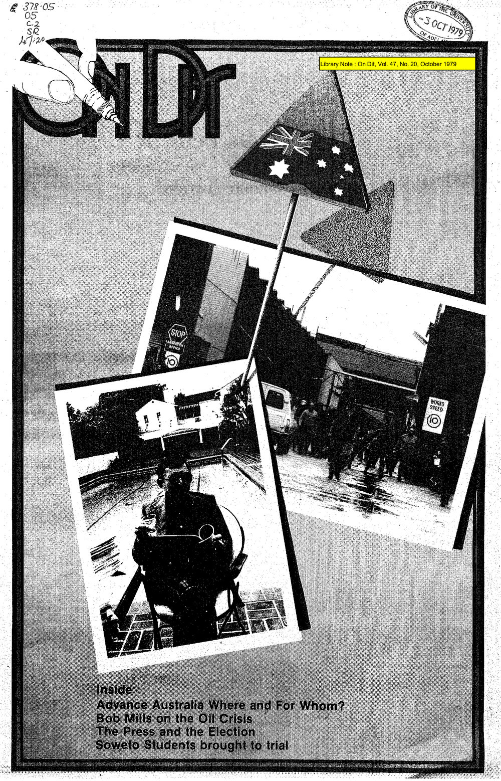 On Dit. Volume 47, Issue 20