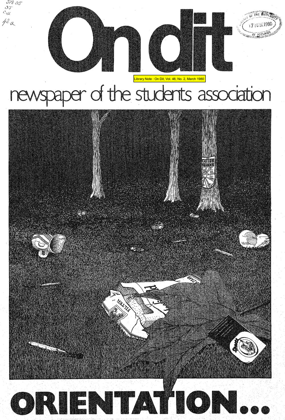 On Dit. Volume 48, Issue 2