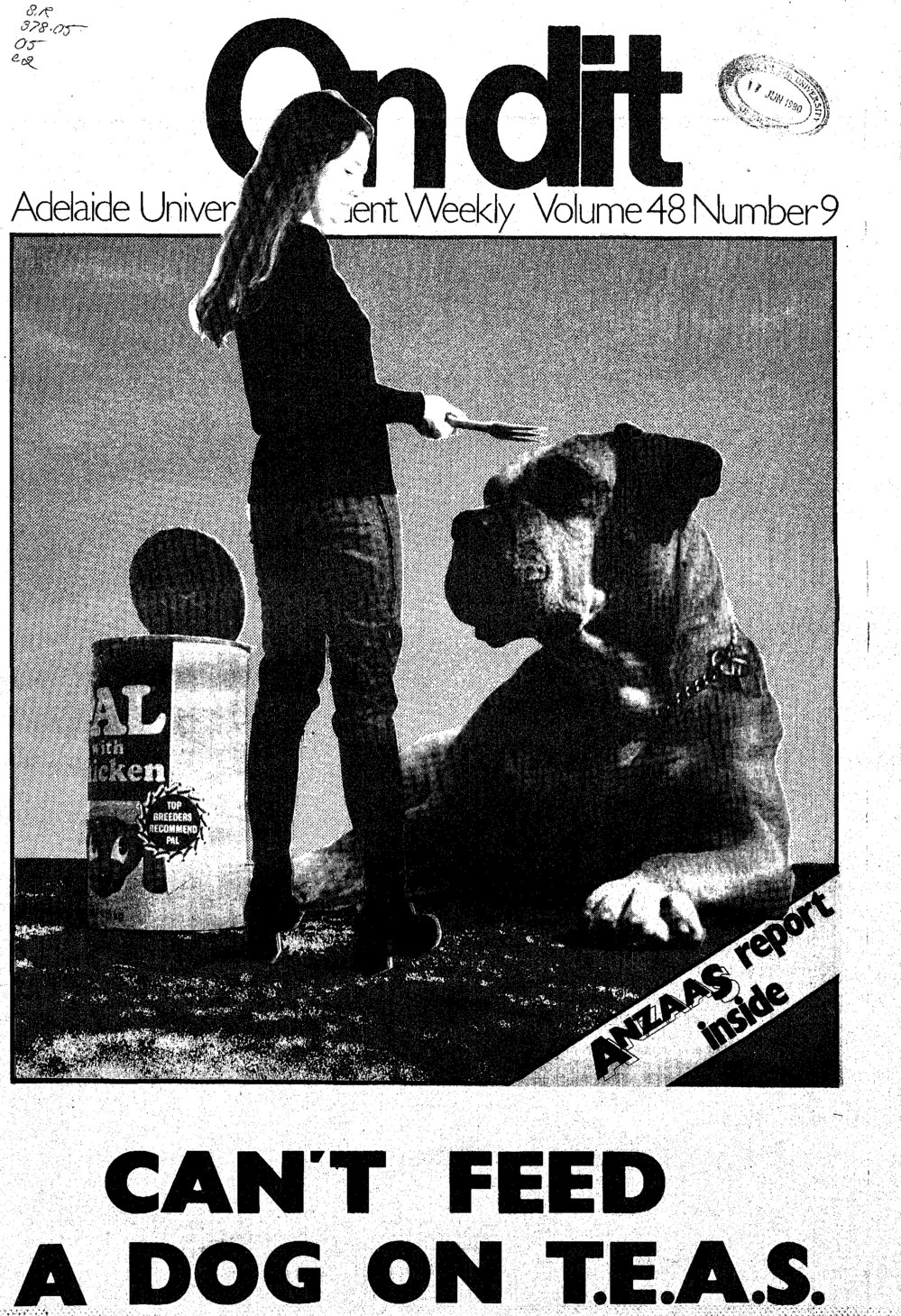 On Dit. Volume 48, Issue 9