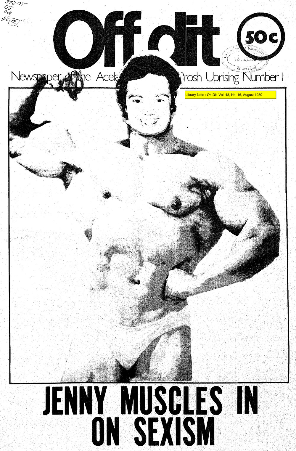 On Dit. Volume 48, Issue 16 - Prosh Issue