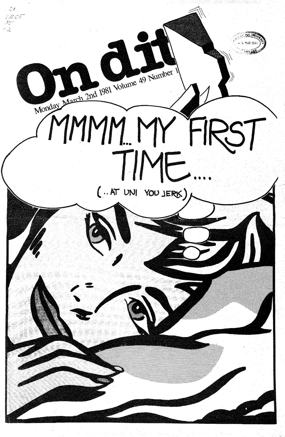 On Dit. Volume 49, Issue 1