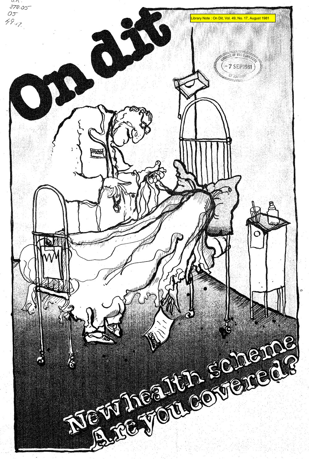 On Dit. Volume 49, Issue 17