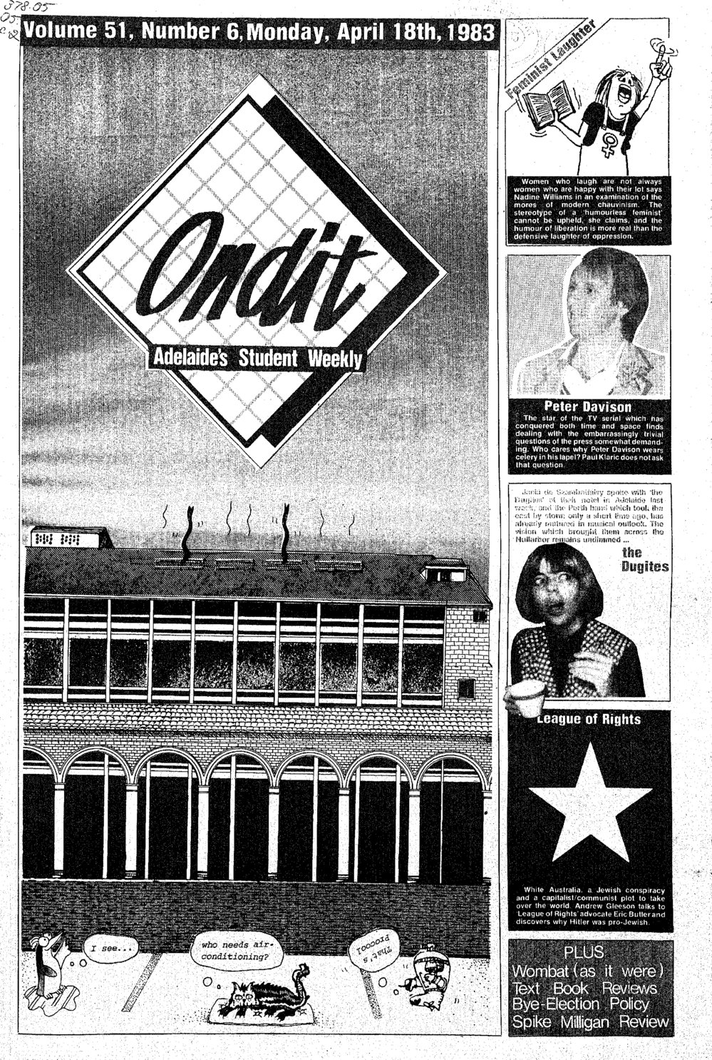 On Dit. Volume 51, Issue 6