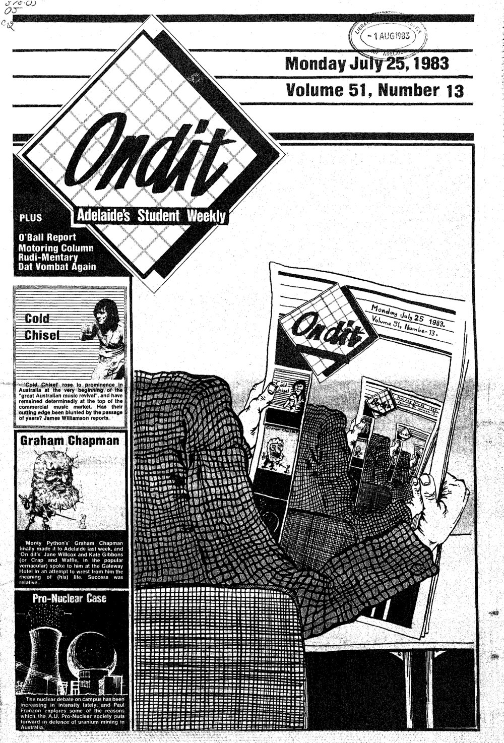 On Dit. Volume 51, Issue 13