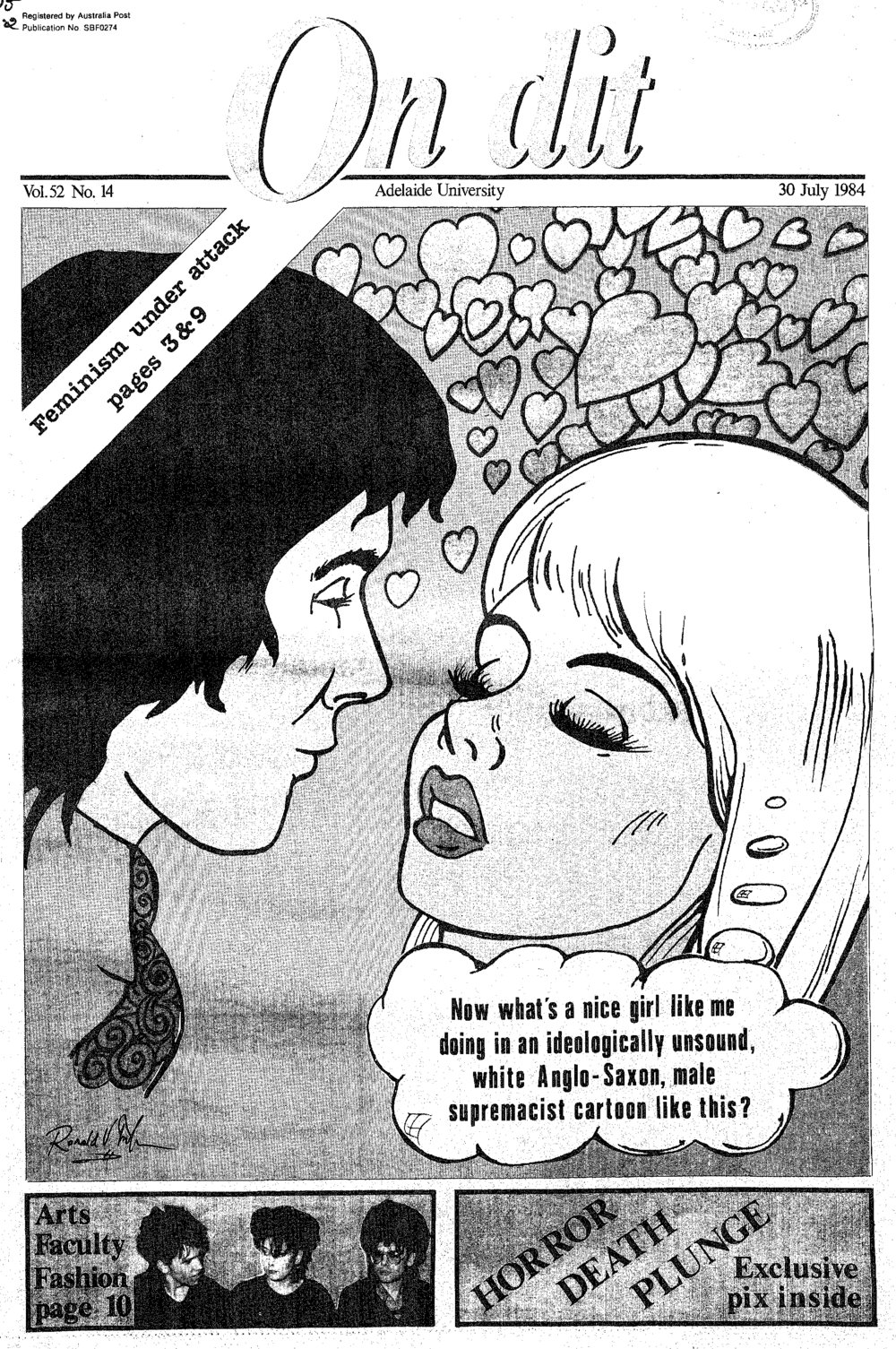 On Dit. Volume 52, Issue 14