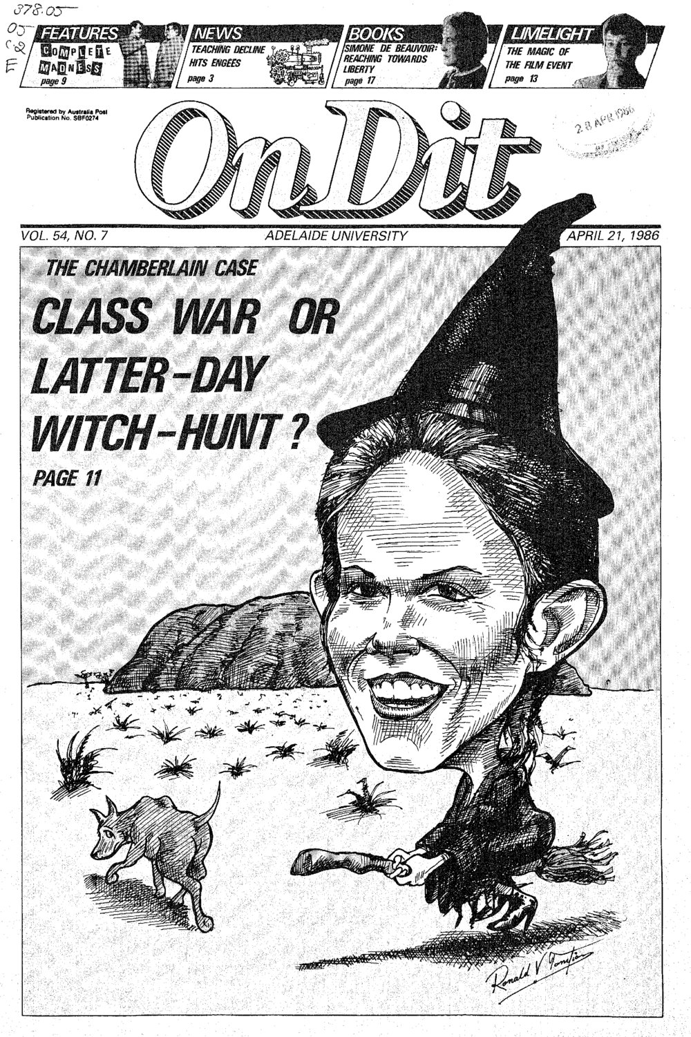 On Dit. Volume 54, Issue 7